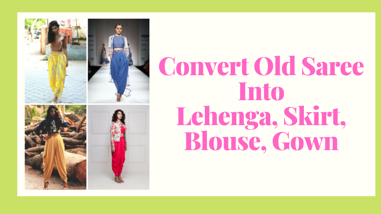annarkali dress convert by saree on Pinterest